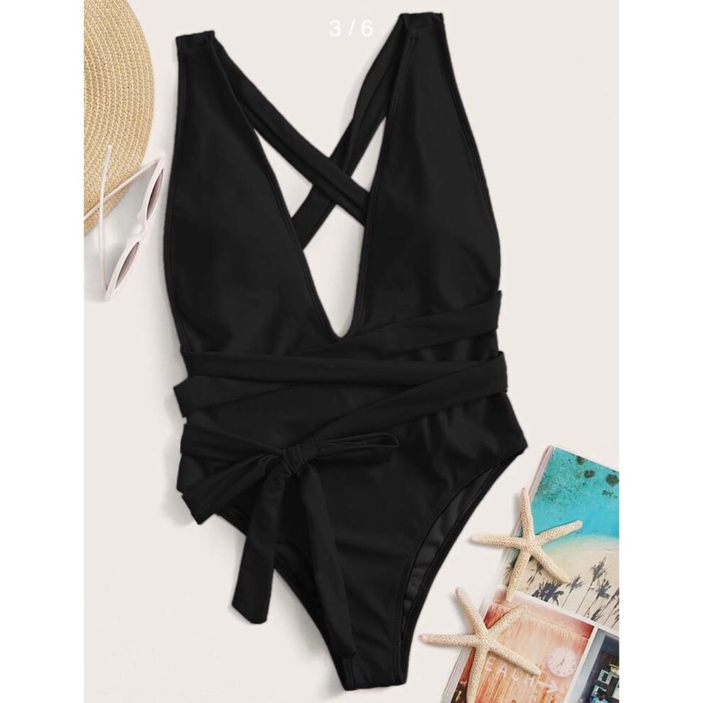 Plunge One piece swimsuit